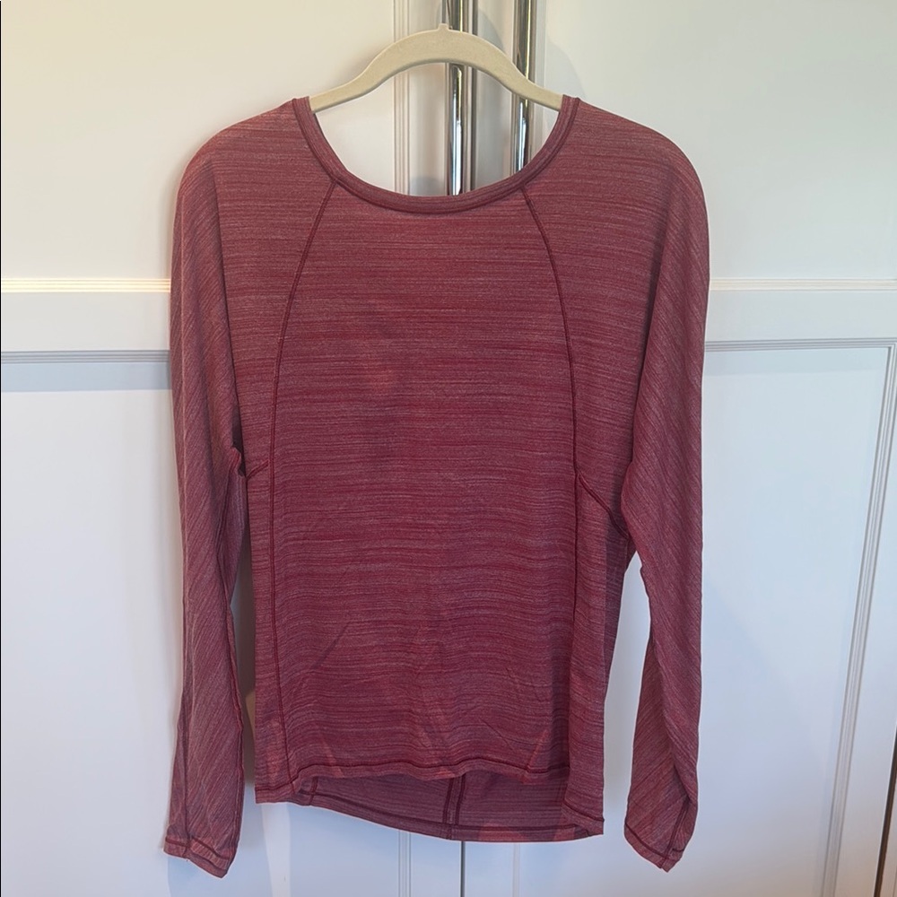 Women's Long Sleeve Top - Magenta